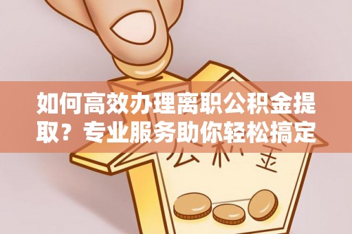 合肥如何高效办理离职公积金提取？专业服务助你轻松搞定