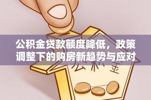 合肥公积金贷款额度降低，政策调整下的购房新趋势与应对策略