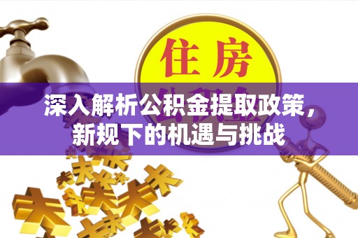 合肥深入解析公积金提取政策，新规下的机遇与挑战