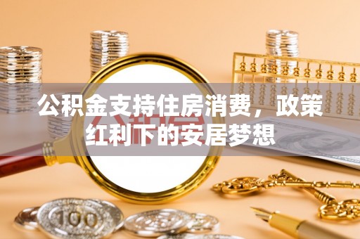 合肥公积金支持住房消费，政策红利下的安居梦想