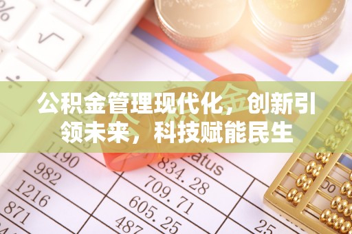 合肥公积金管理现代化，创新引领未来，科技赋能民生