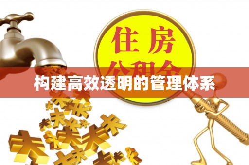 合肥构建高效透明的管理体系