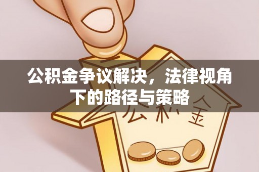 合肥公积金争议解决，法律视角下的路径与策略