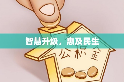 合肥智慧升级，惠及民生